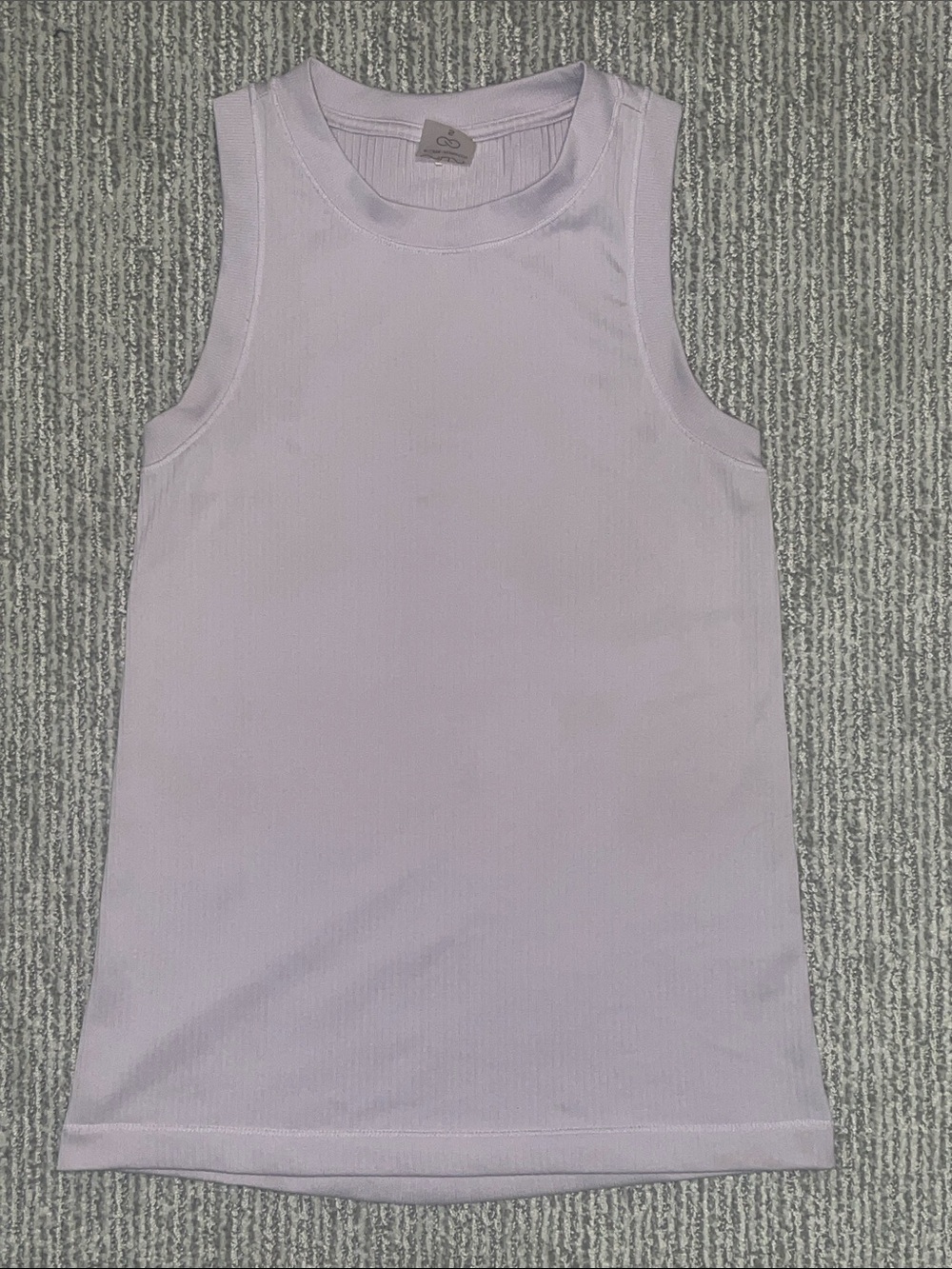 CALIA Ribbed Racerback Tank Top Rosy Pink Purple - Small